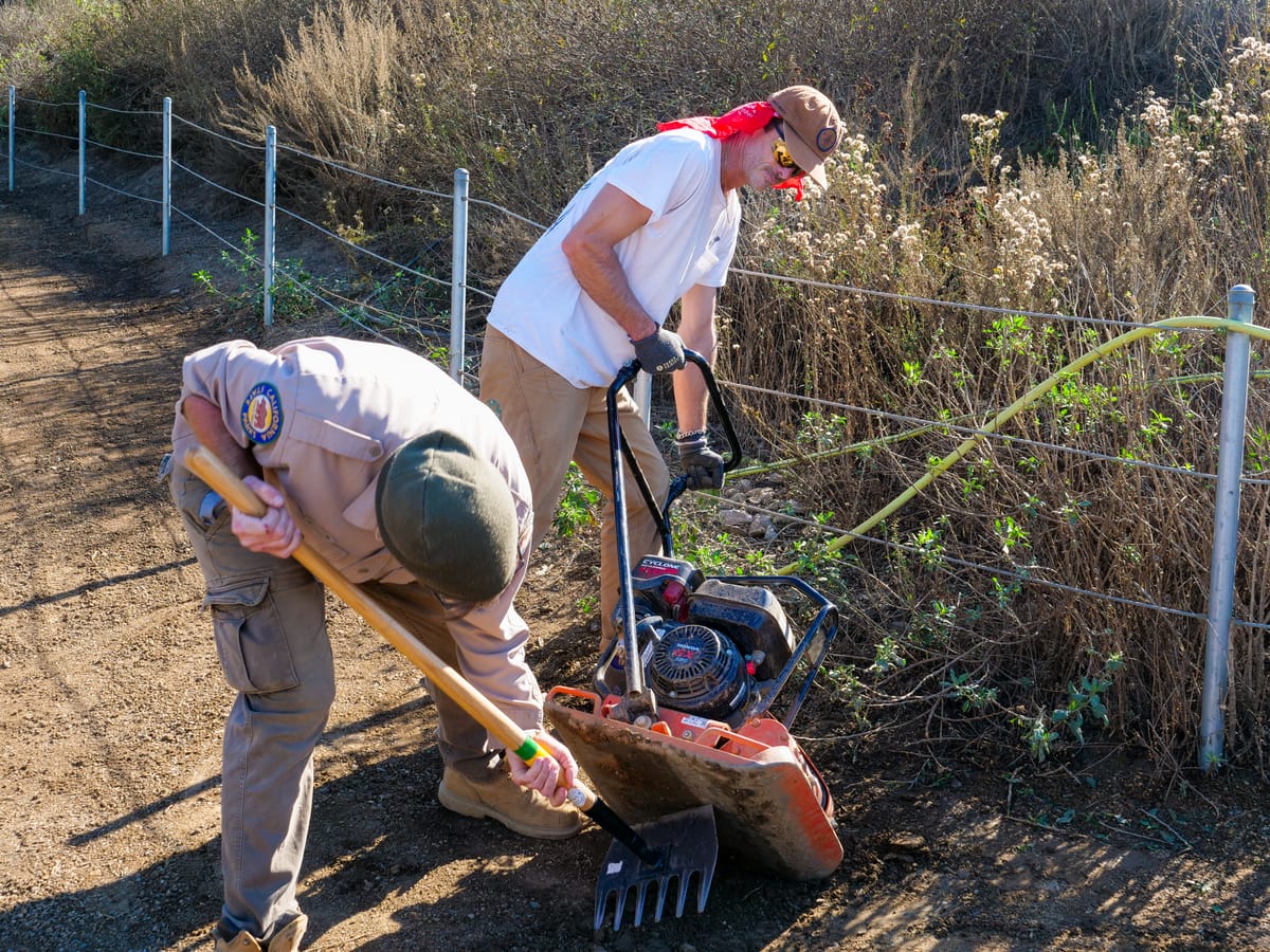 Trails at Baldwin Hills Scenic Overlook receive needed maintenance